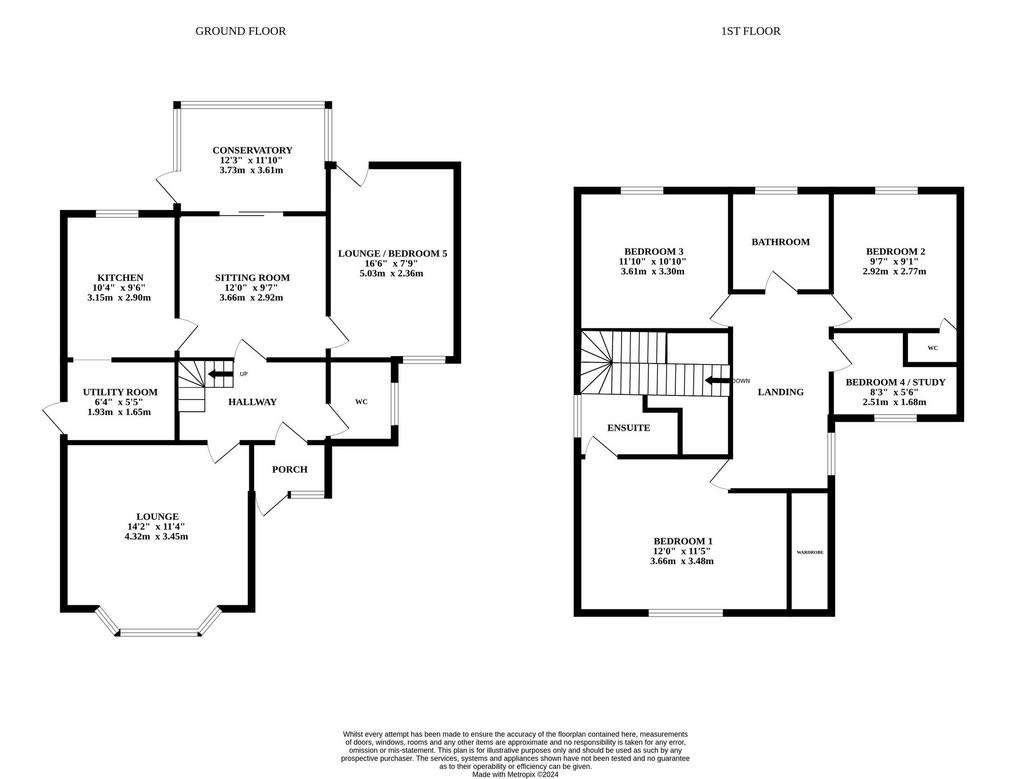 4 bedroom detached house for sale - floorplan