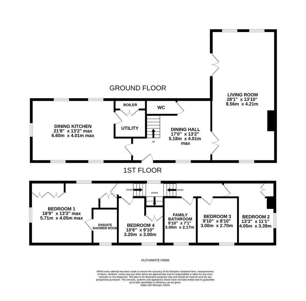 4 bedroom detached house for sale - floorplan