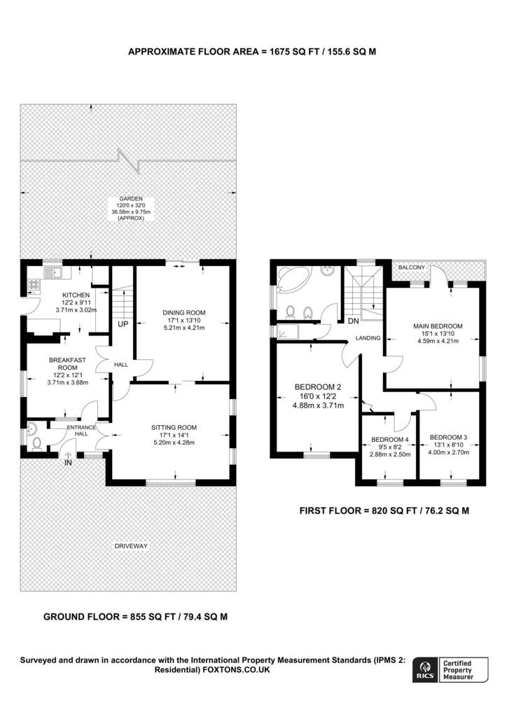 4 bedroom house to rent - floorplan