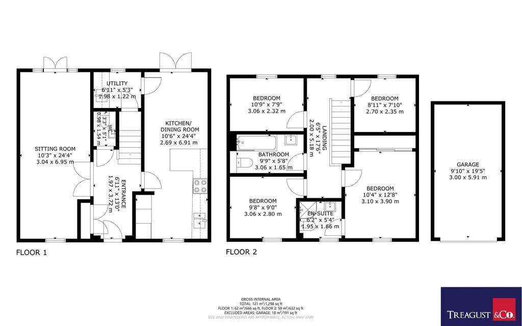 4 bedroom detached house for sale - floorplan