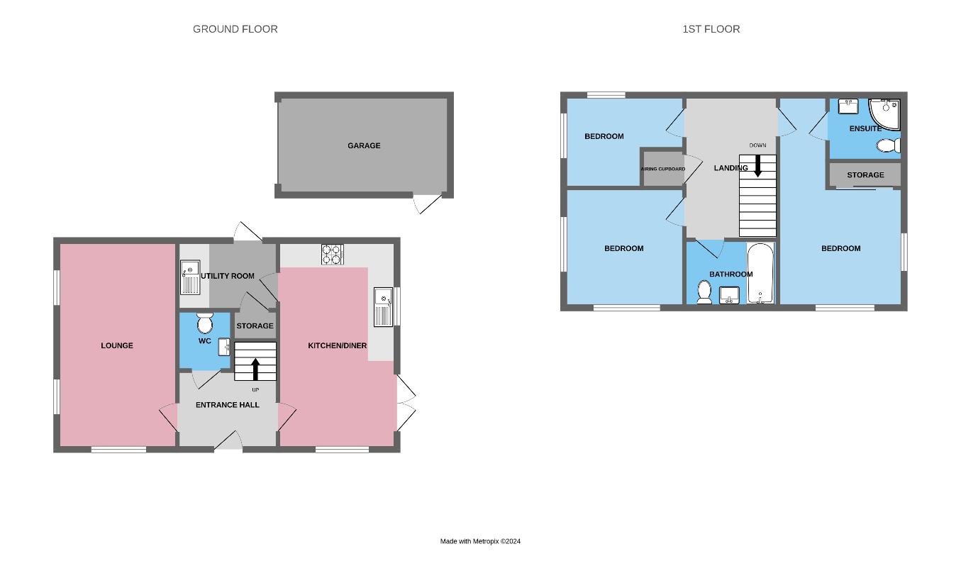 3 bedroom property for sale - floorplan