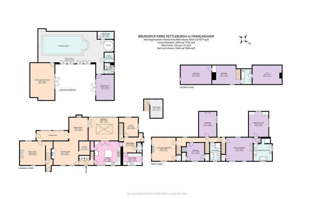 6 bedroom detached house for sale - floorplan