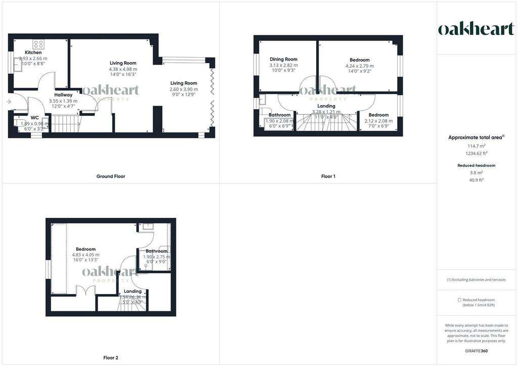 4 bedroom detached house for sale - floorplan