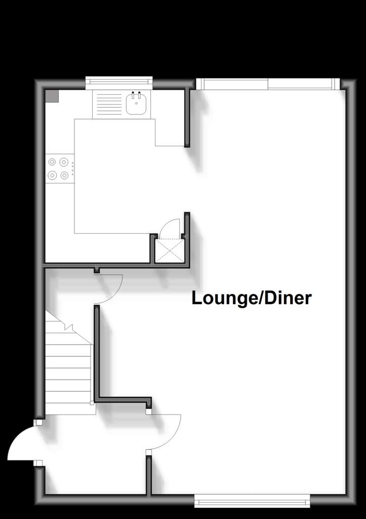 3 bedroom detached house for sale - floorplan