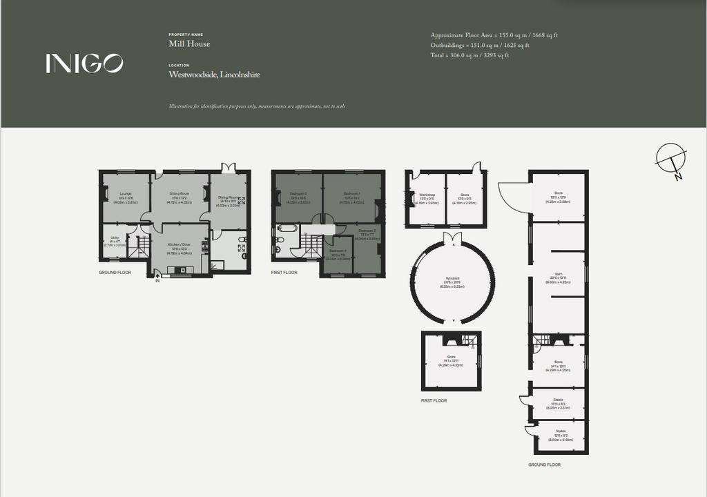 4 bedroom detached house for sale - floorplan