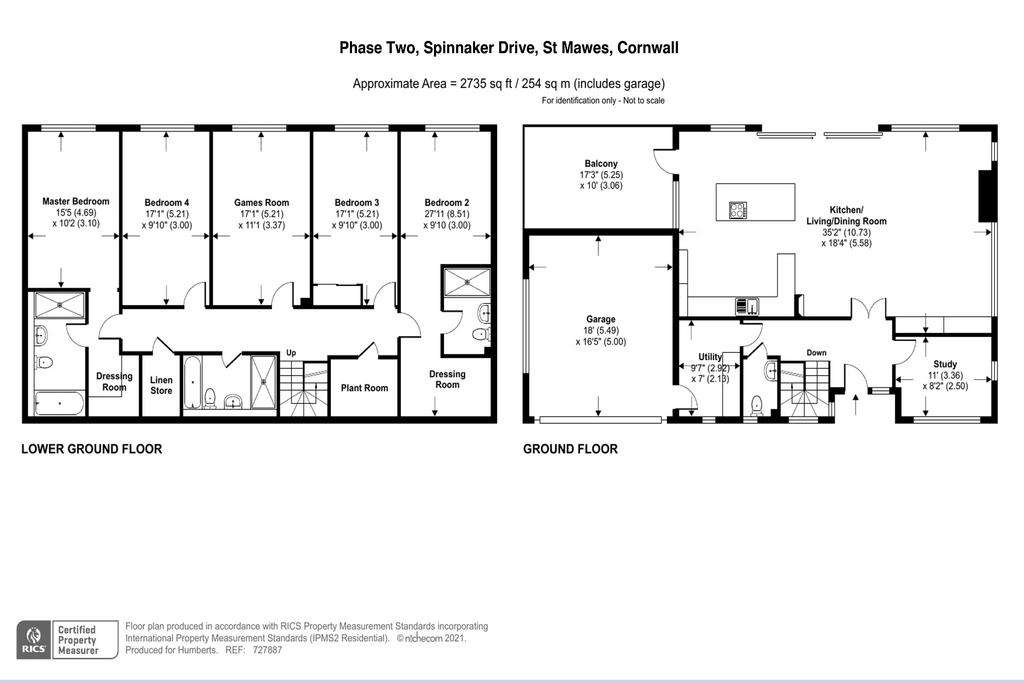 5 bedroom detached house for sale - floorplan