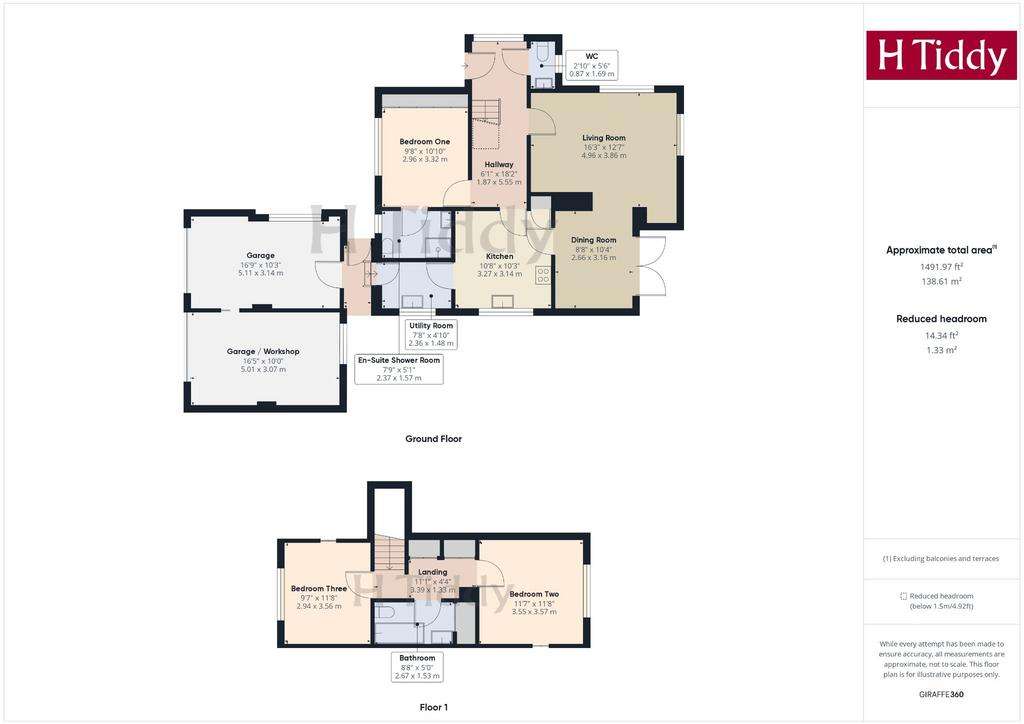 3 bedroom detached house for sale - floorplan