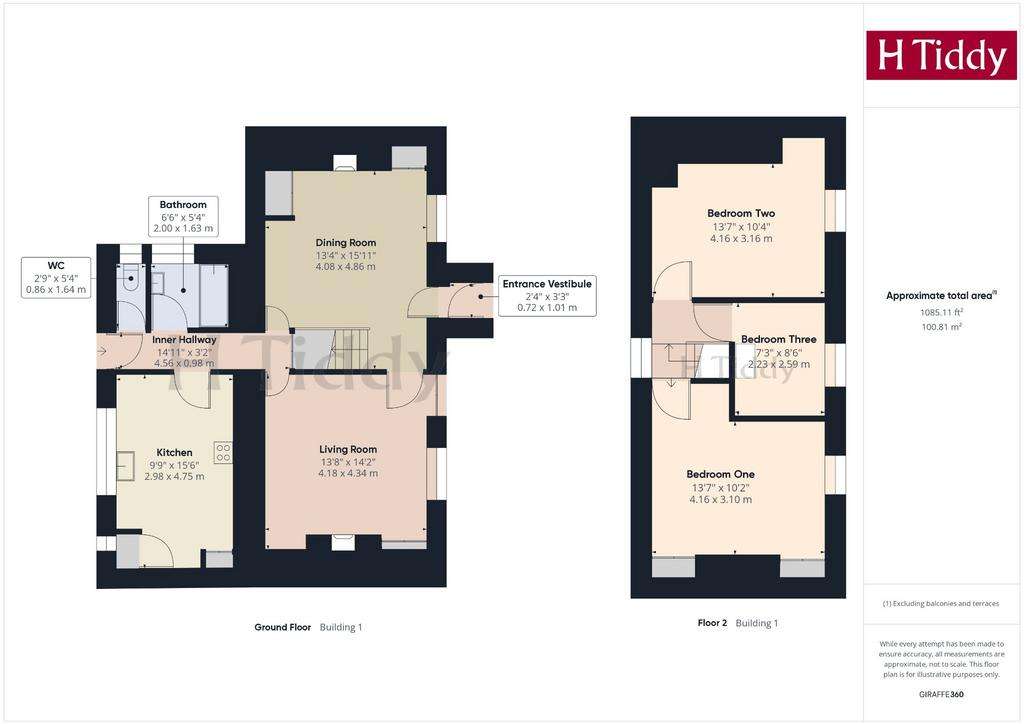 3 bedroom detached house for sale - floorplan