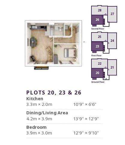 2 bedroom flat for sale - floorplan