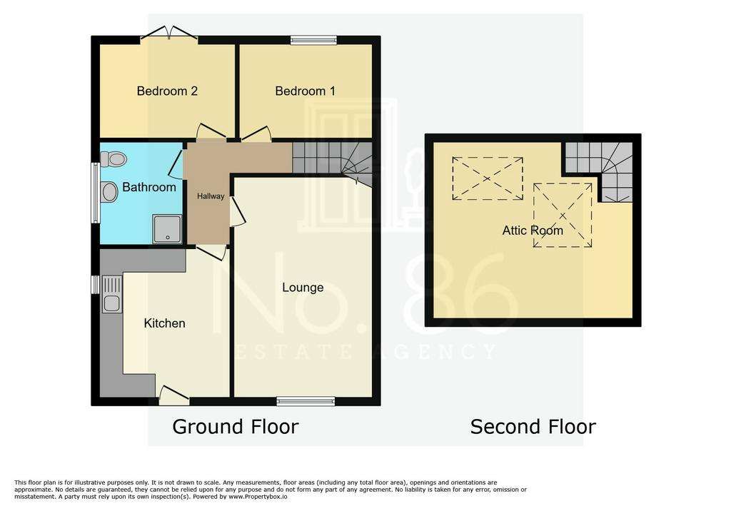 3 bedroom semi-detached house for sale - floorplan