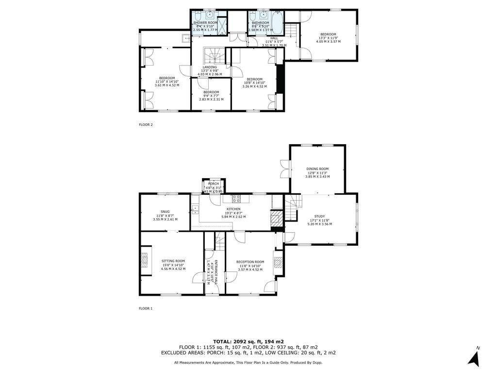 6 bedroom farm house for sale - floorplan