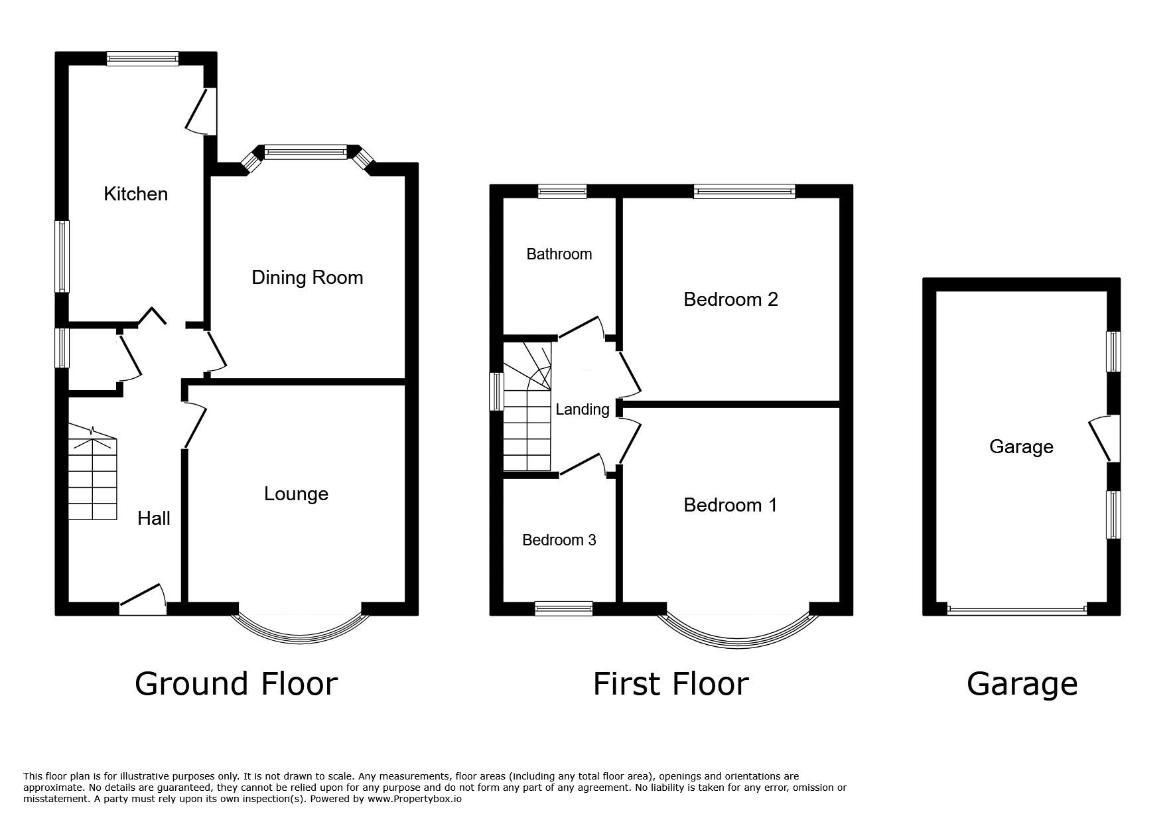 3 bedroom detached house for sale - floorplan