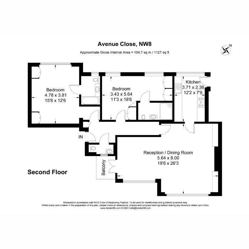 7 bedroom terraced house for sale - floorplan