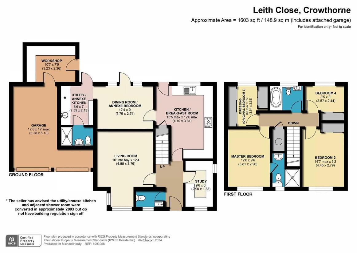 4 bedroom detached house for sale - floorplan