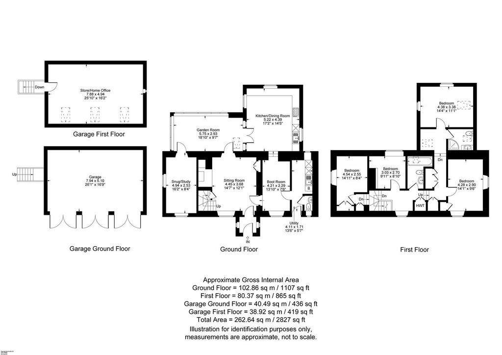 4 bedroom detached house for sale - floorplan