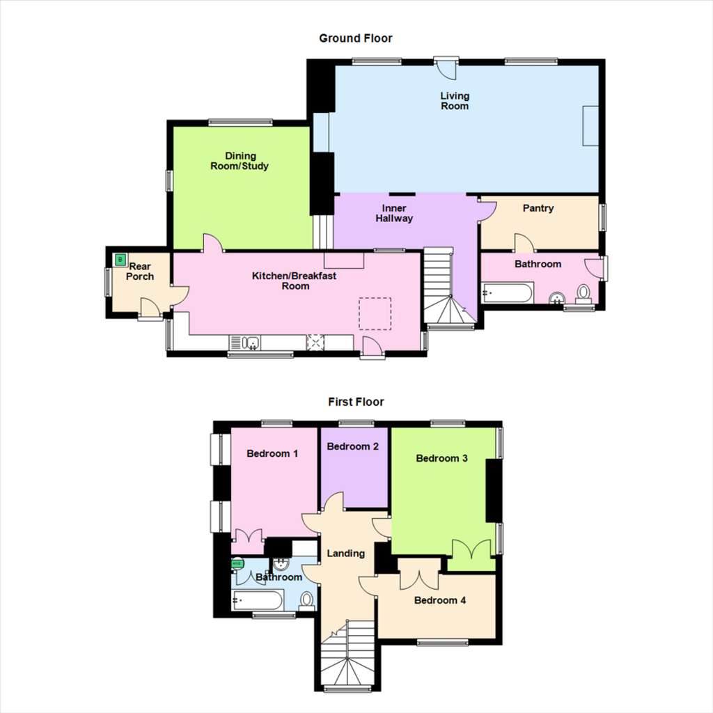 4 bedroom detached house for sale - floorplan