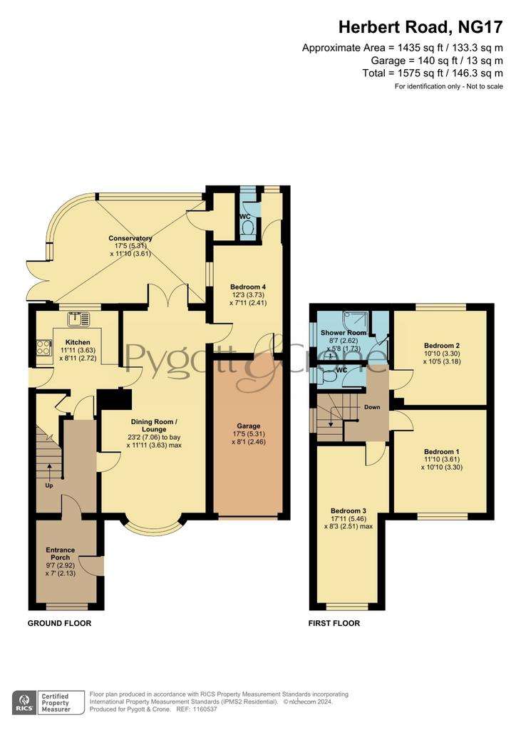 4 bedroom detached house for sale - floorplan