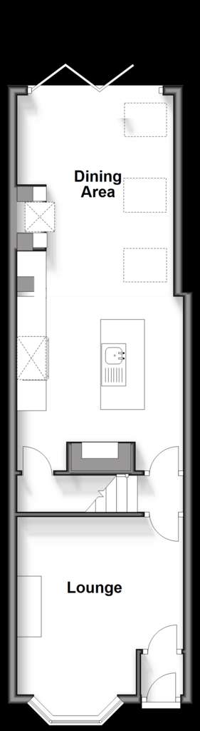 3 bedroom end of terrace house for sale - floorplan