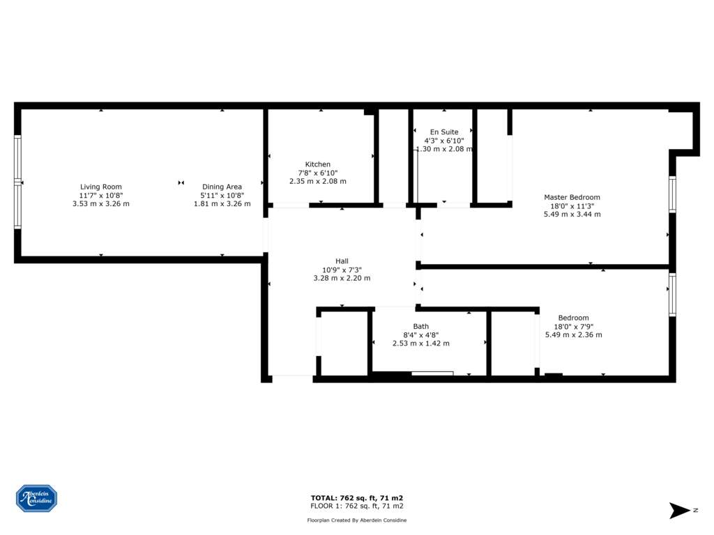 2 bedroom flat for sale - floorplan