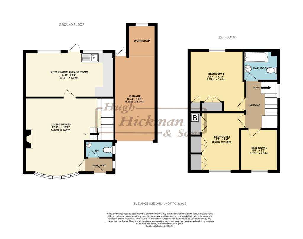 3 bedroom detached house for sale - floorplan