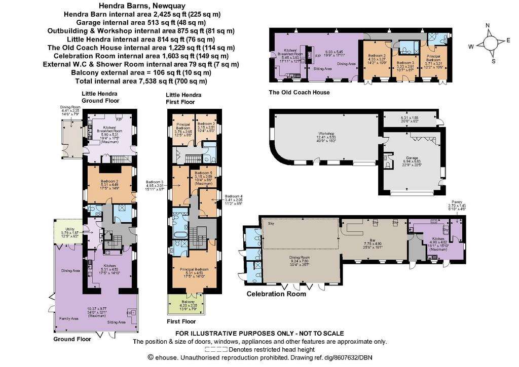 10 bedroom detached house for sale - floorplan