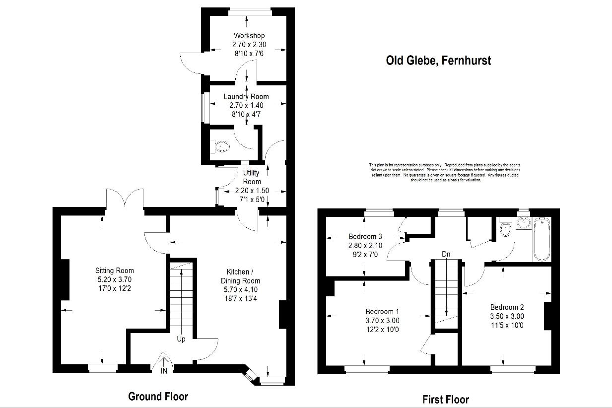 3 bedroom detached house for sale - floorplan