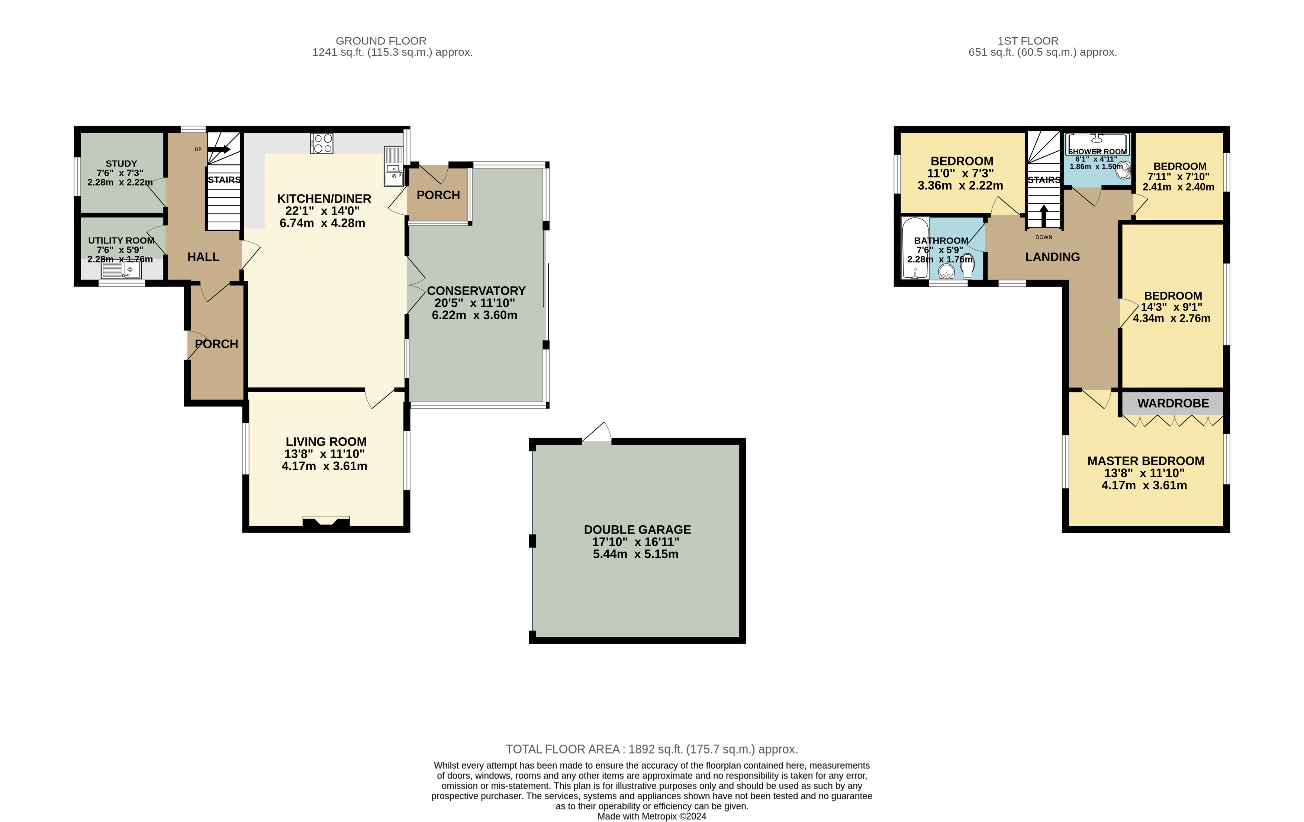 4 bedroom cottage for sale - floorplan