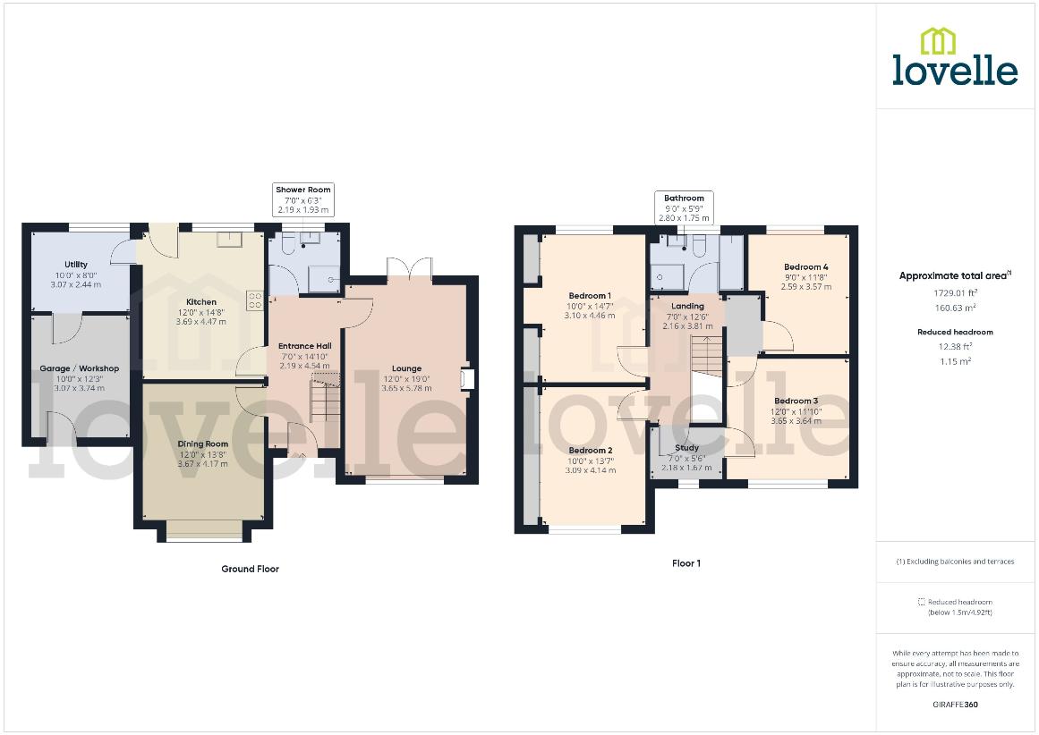 4 bedroom detached house for sale - floorplan