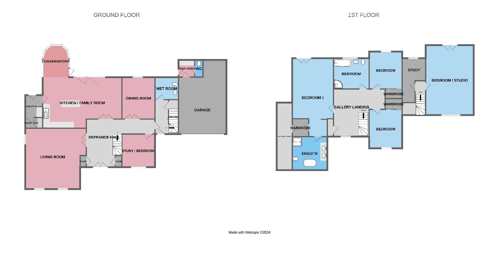 5 bedroom property for sale - floorplan