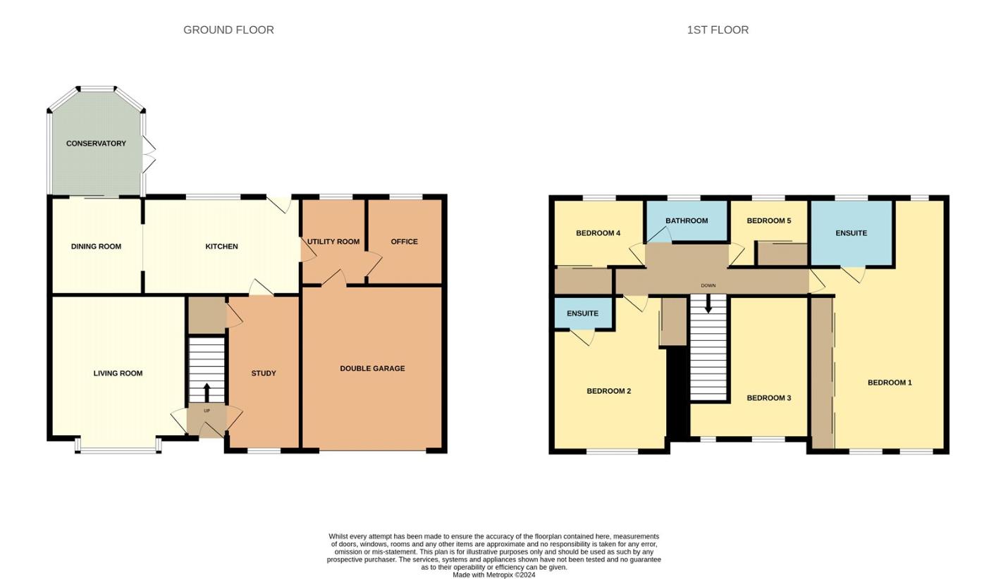 5 bedroom property for sale - floorplan