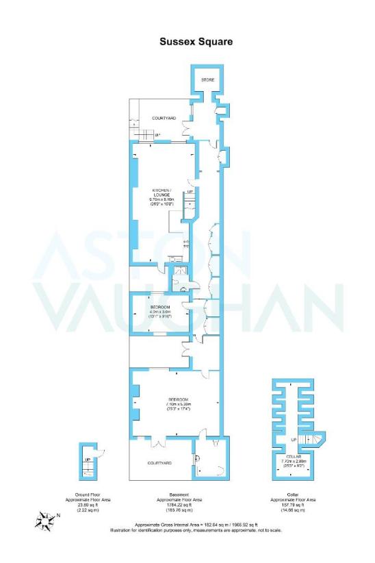 2 bedroom flat for sale - floorplan