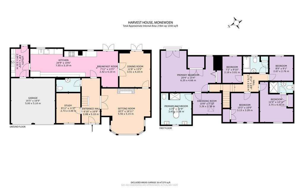 5 bedroom detached house for sale - floorplan