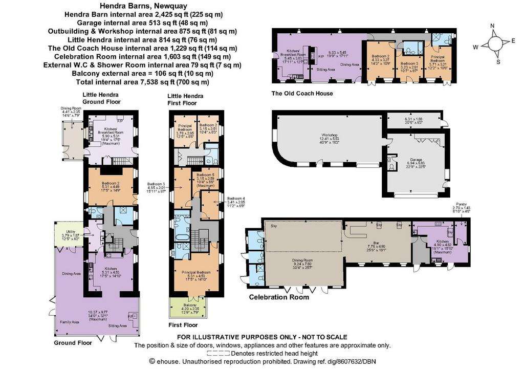 10 bedroom detached house for sale - floorplan