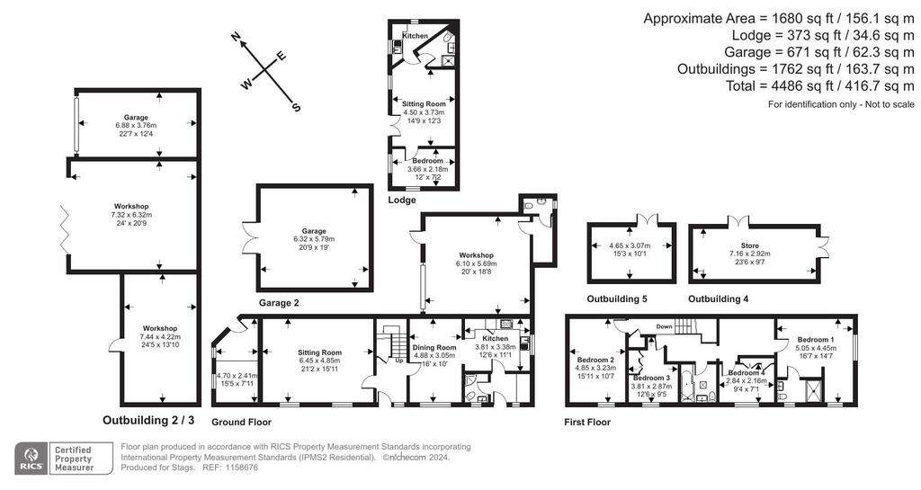 5 bedroom detached house for sale - floorplan