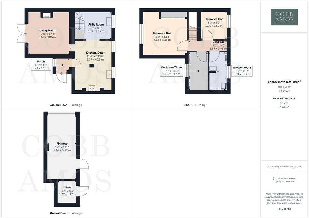 3 bedroom cottage for sale - floorplan