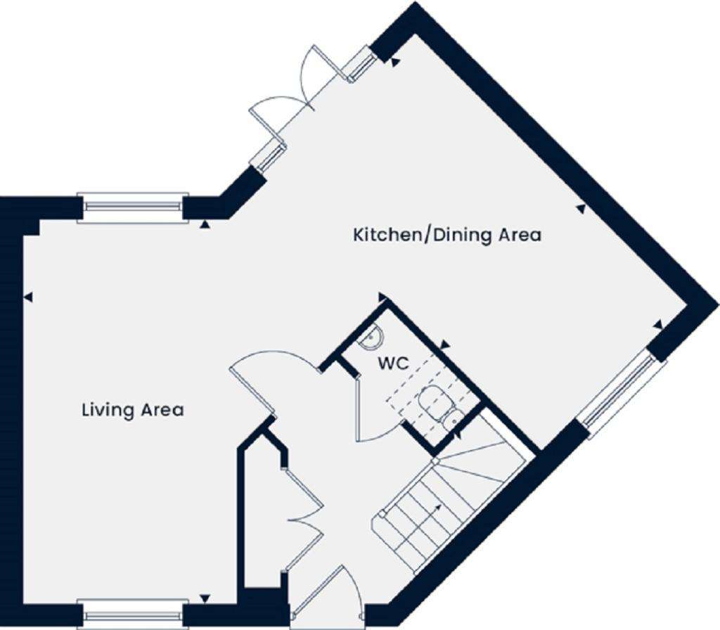 3 bedroom detached house for sale - floorplan