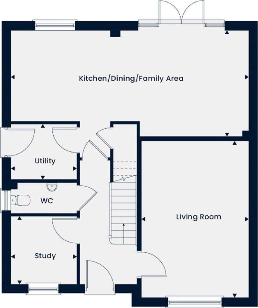 4 bedroom detached house for sale - floorplan