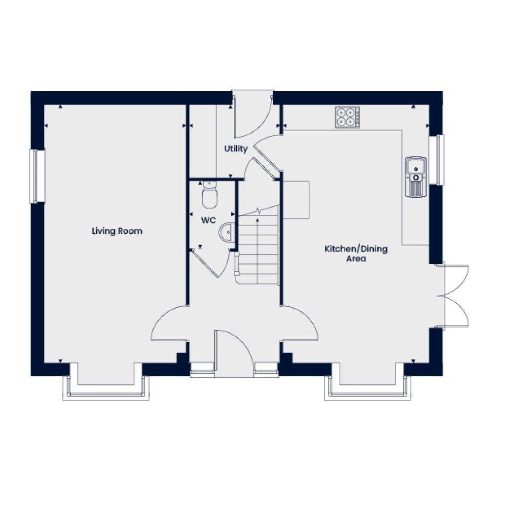 4 bedroom detached house for sale - floorplan