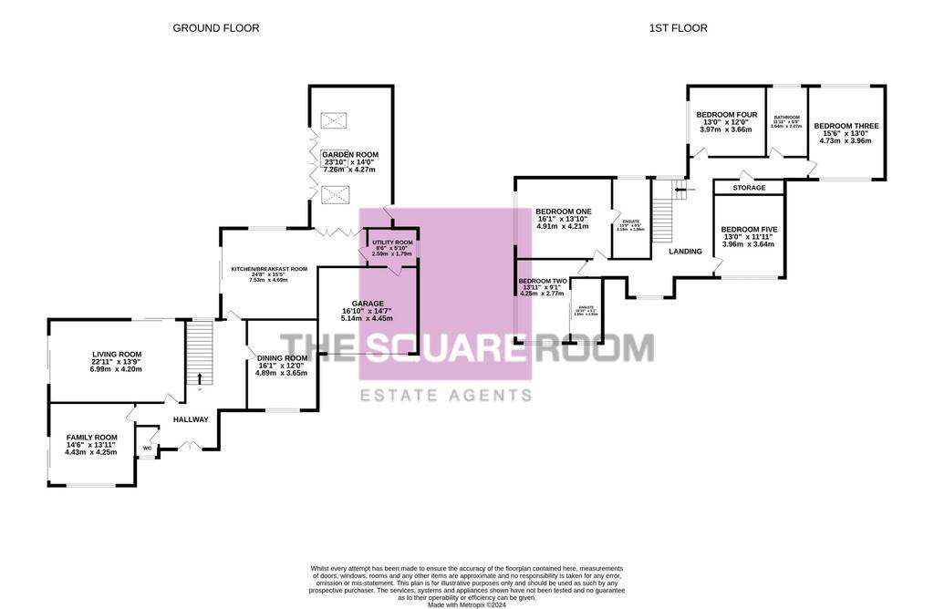 5 bedroom detached house for sale - floorplan