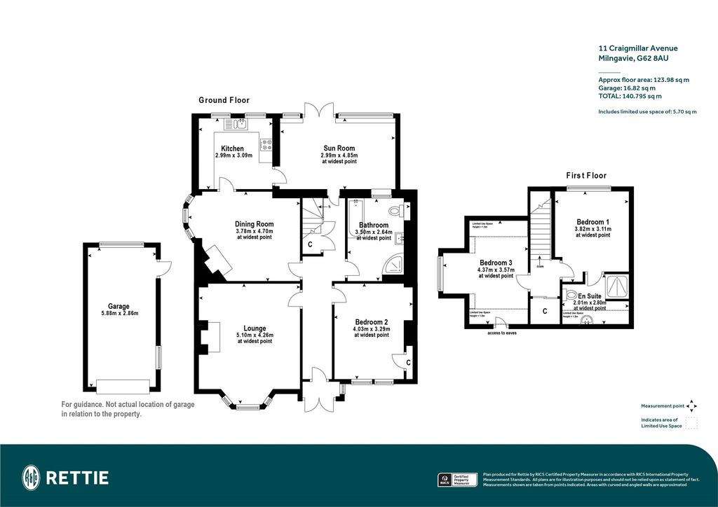 3 bedroom semi-detached house for sale - floorplan