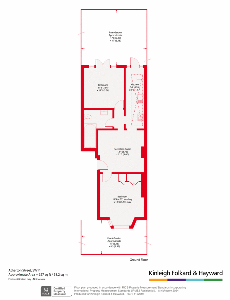 2 bedroom flat for sale - floorplan