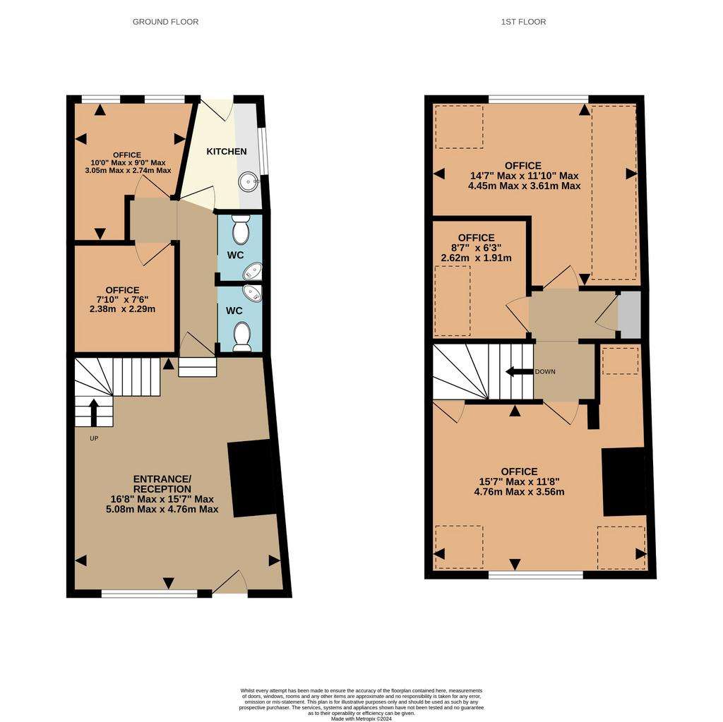 Studio flat for sale - floorplan