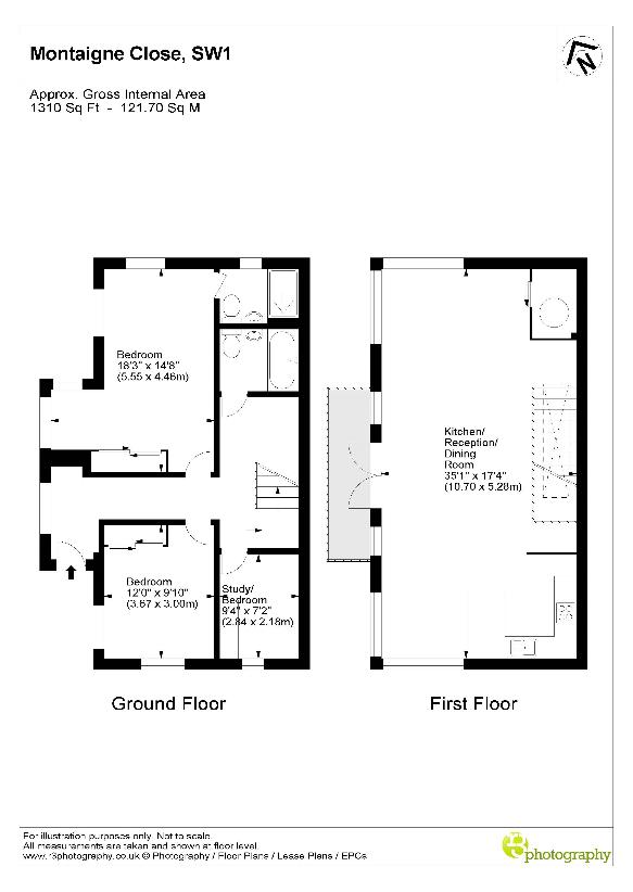 3 bedroom property for sale - floorplan