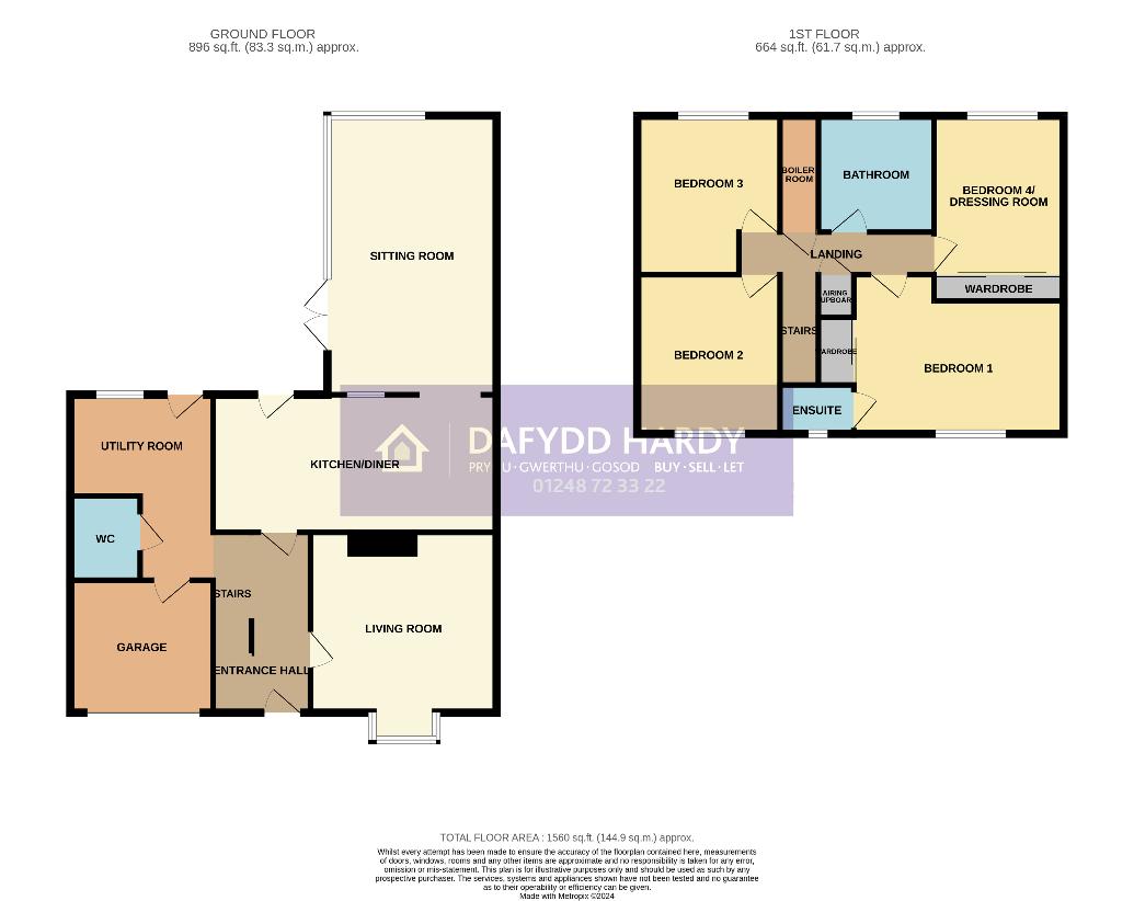 4 bedroom property for sale - floorplan