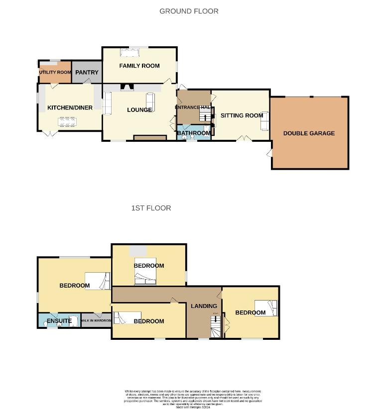 4 bedroom cottage for sale - floorplan