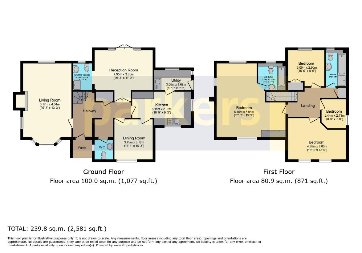 5 bedroom property for sale - floorplan