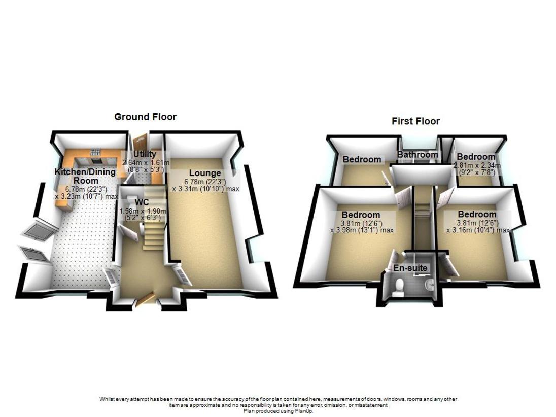 4 bedroom detached house for sale - floorplan