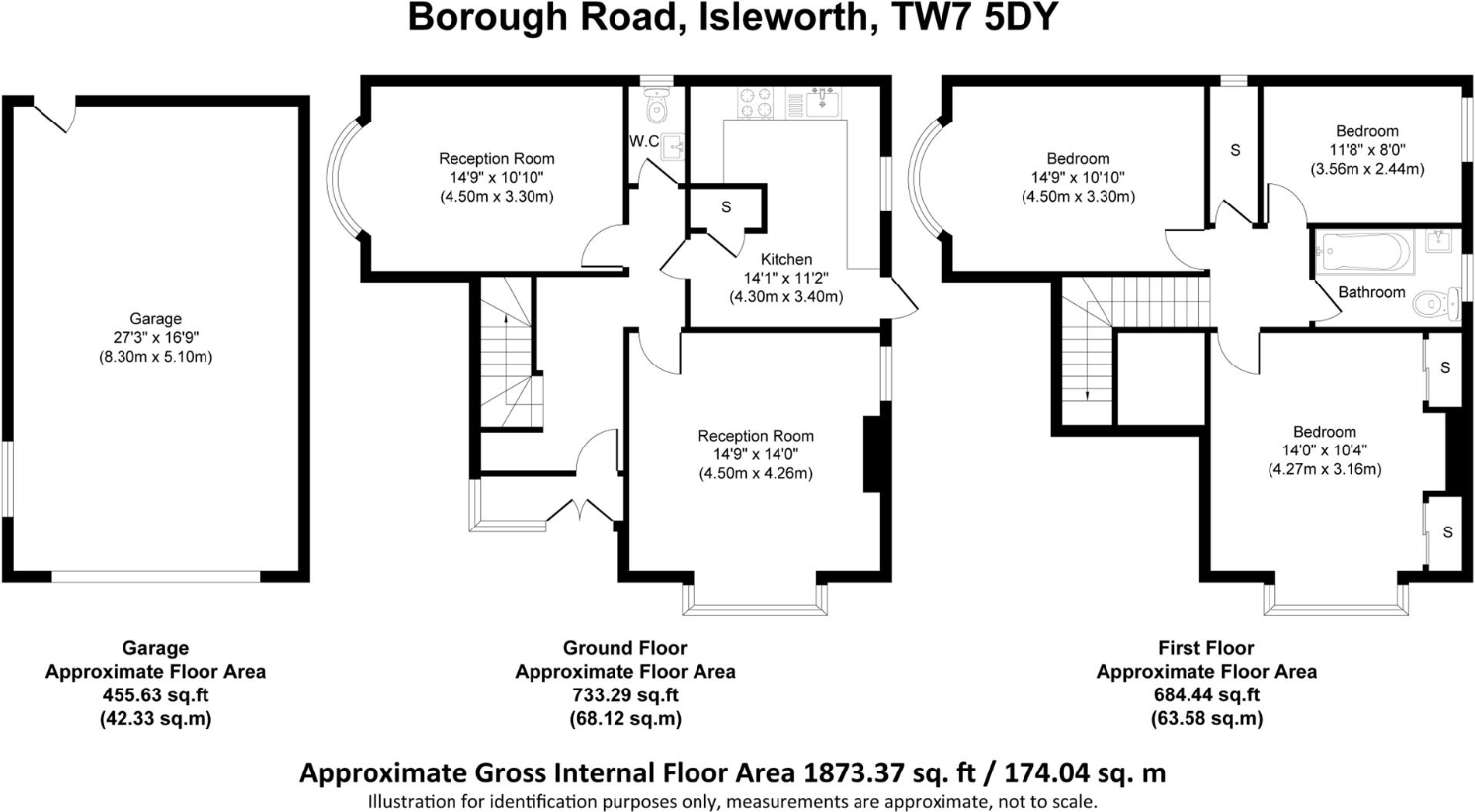 3 bedroom detached house for sale - floorplan