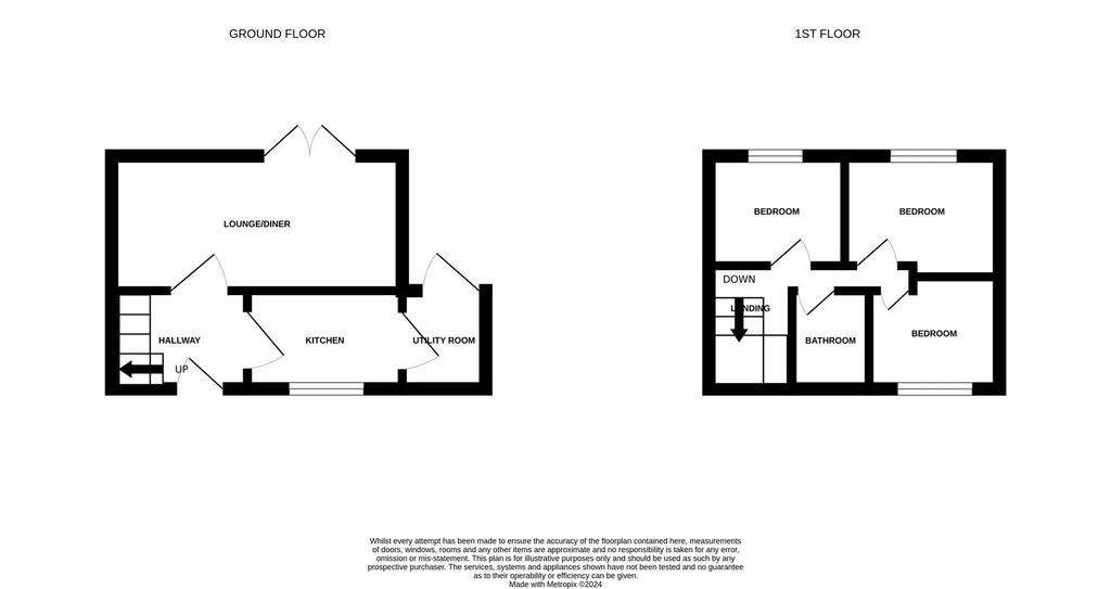 3 bedroom detached house for sale - floorplan