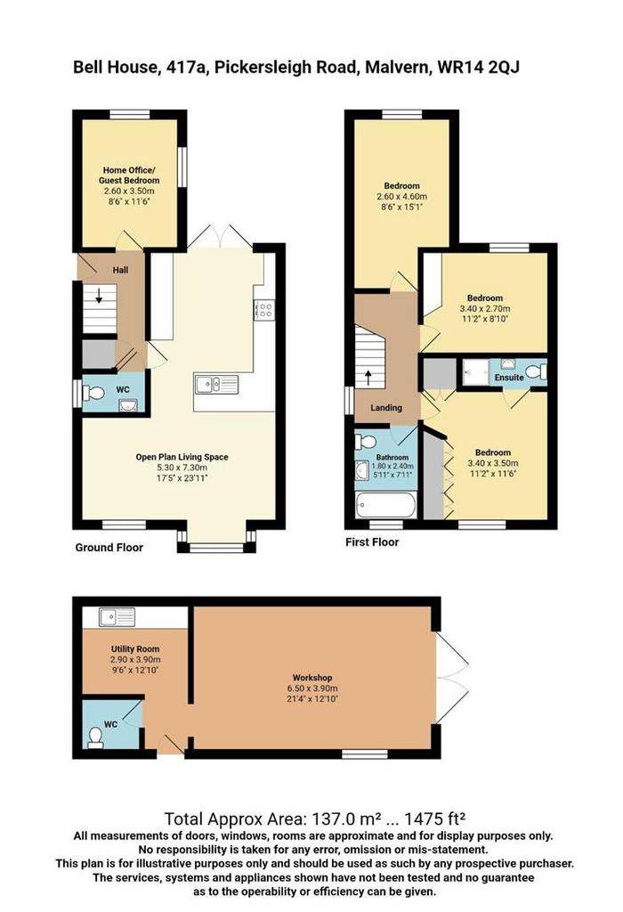 4 bedroom house for sale - floorplan